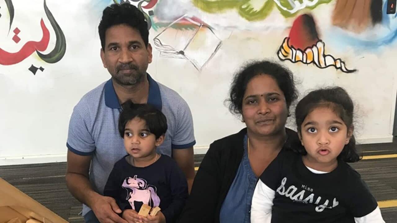 The family are currently detained on Christmas Island.