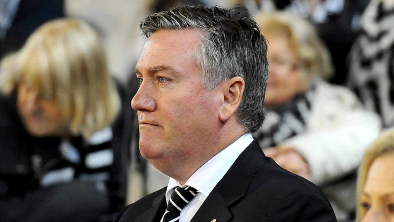 Collingwood president Eddie McGuire.