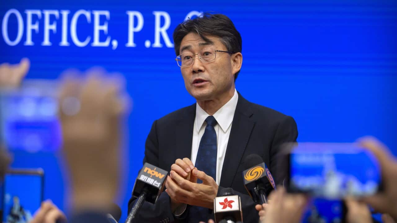 Gao Fu, the head of the Chinese Center for Disease Control and Prevention.