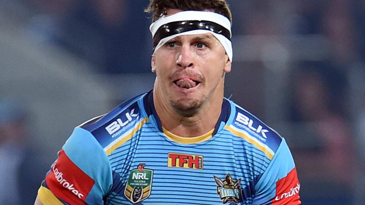 Greg Bird of the Gold Coast Titans