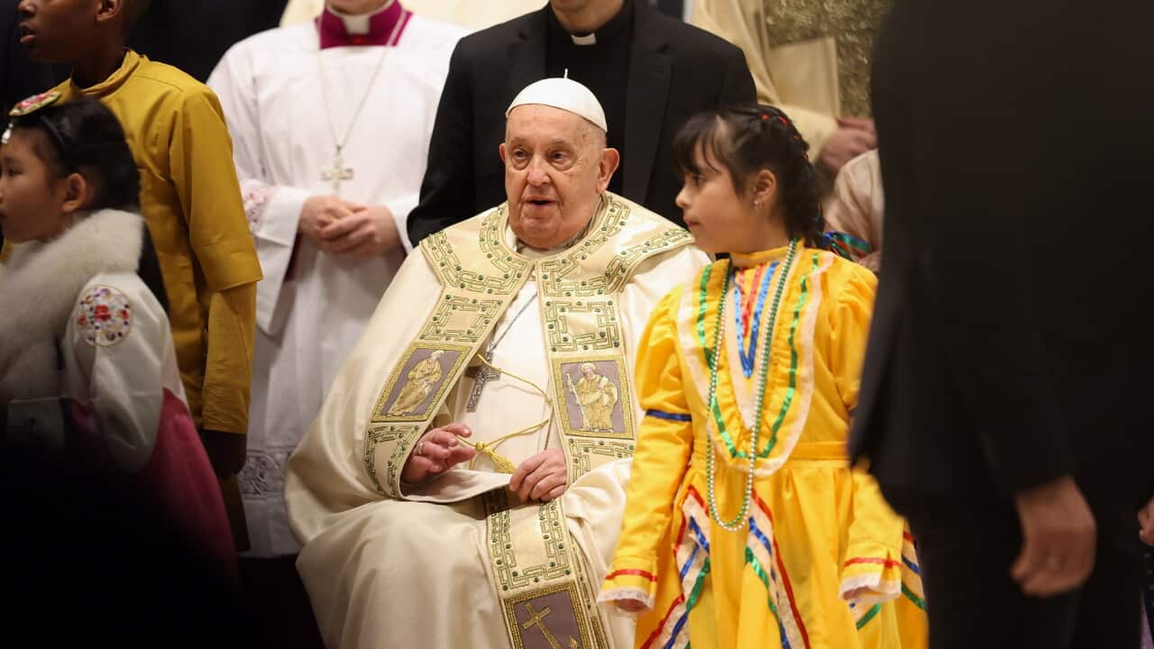 Pope Francis opens the Holy Door at St. Peter's Basilica in Vatican - 24 Dec 2024