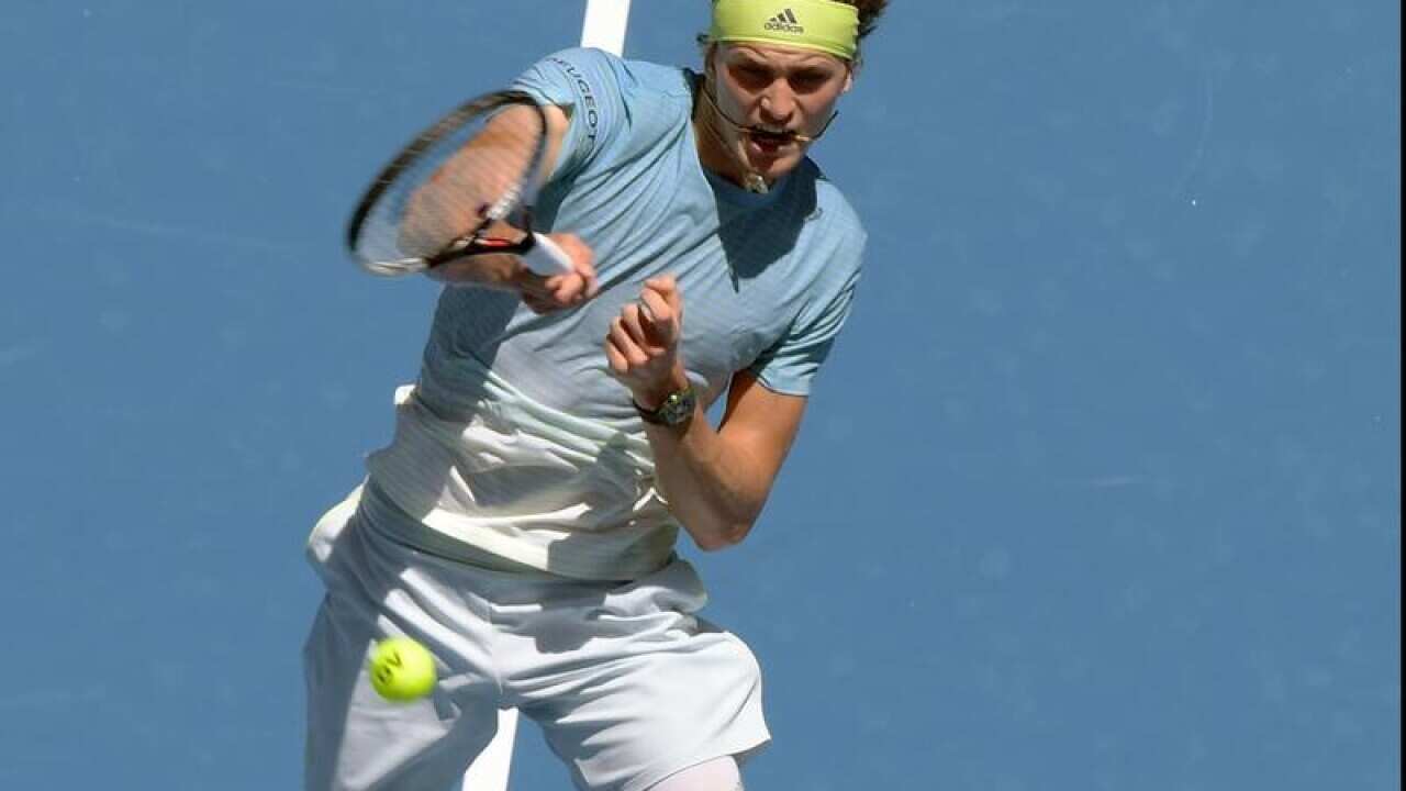 Alexander Zverev of Germany