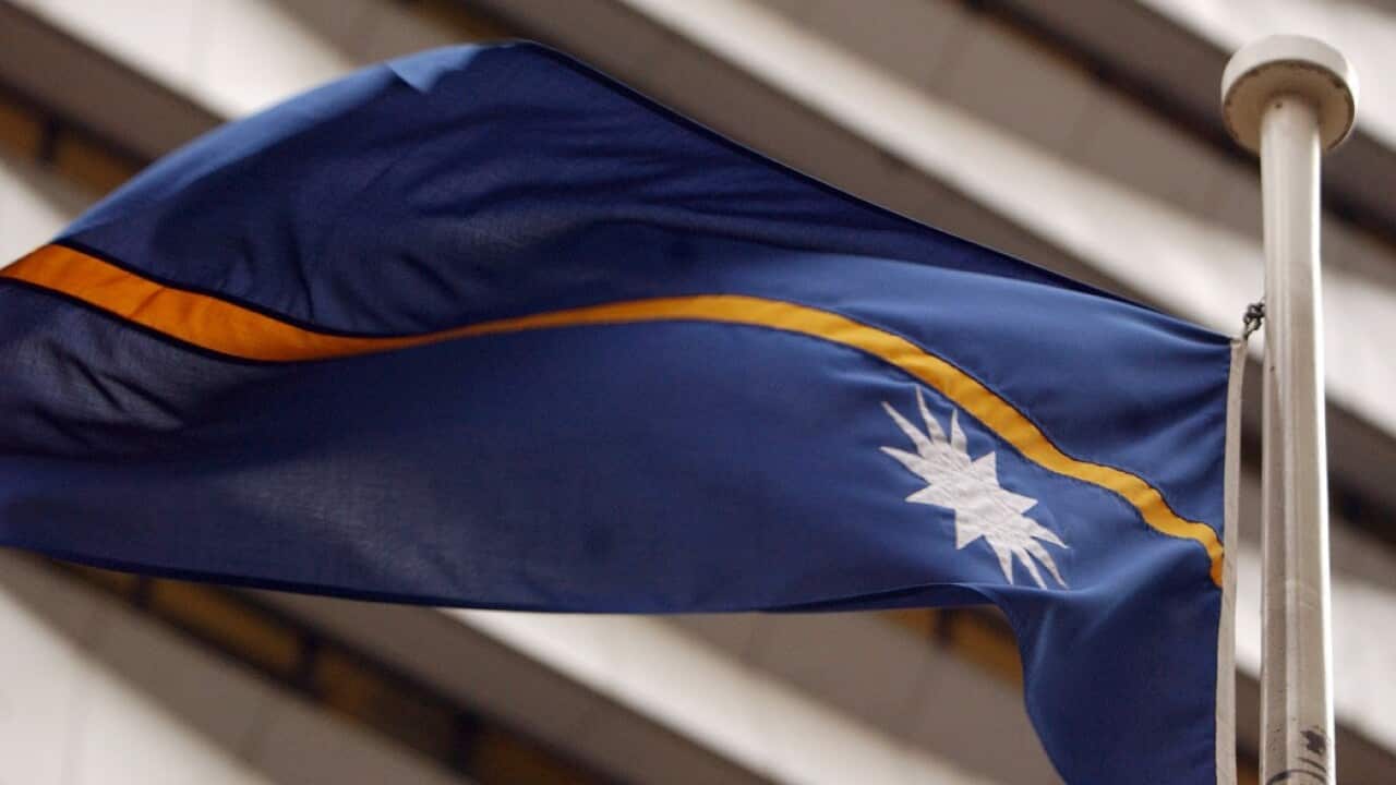 The toddler was on the immigration centre on Nauru.