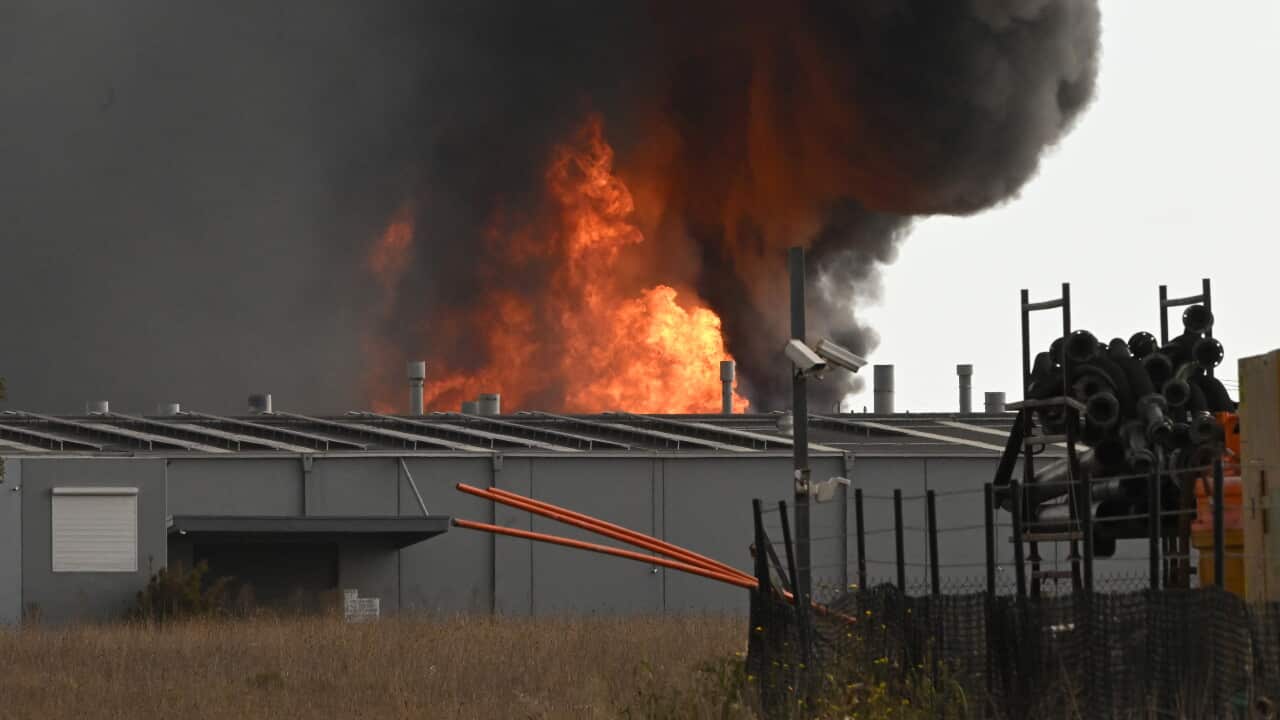 FACTORY FIRE MELBOURNE