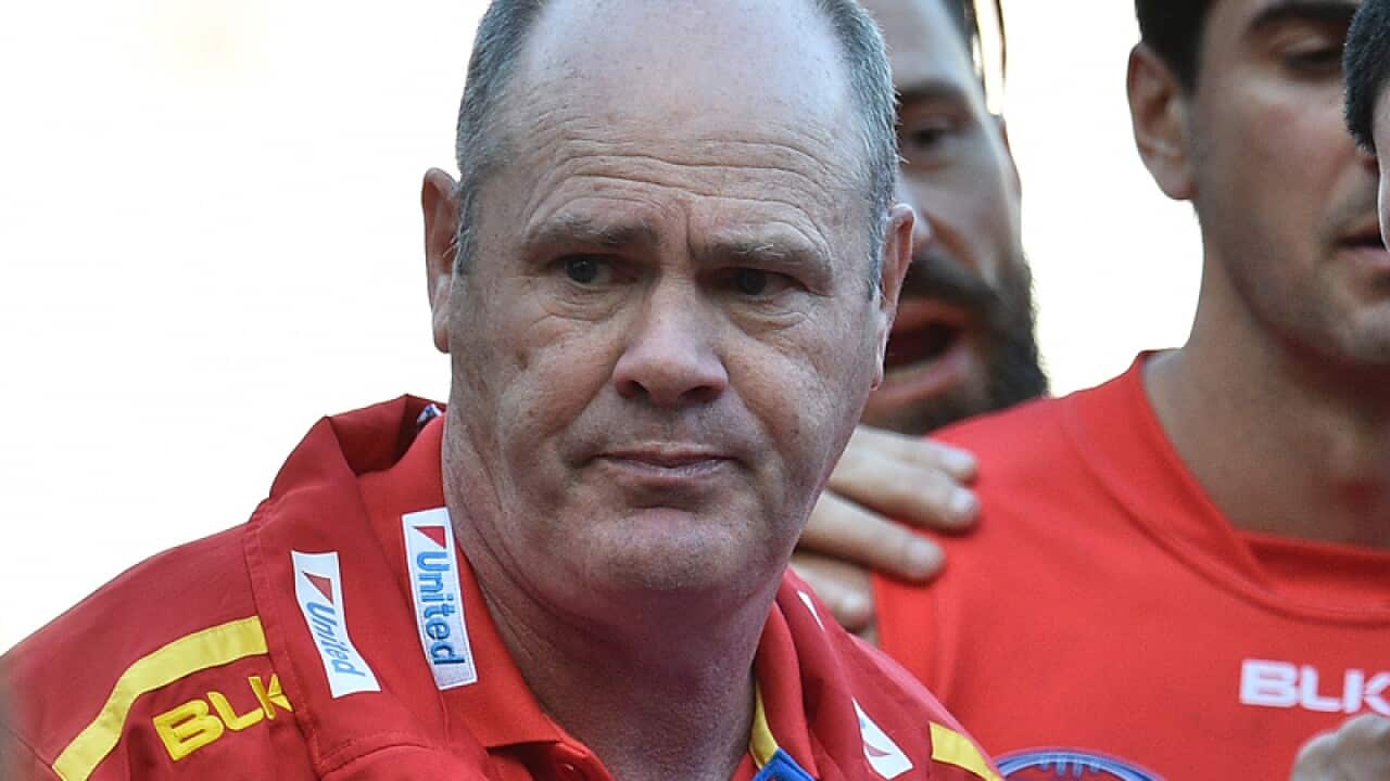 Coach of the Suns Rodney Eade