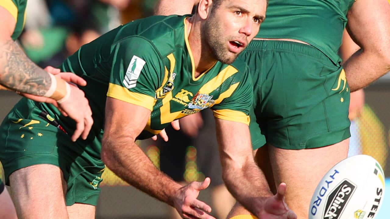 Cameron Smith for the Kangaroos