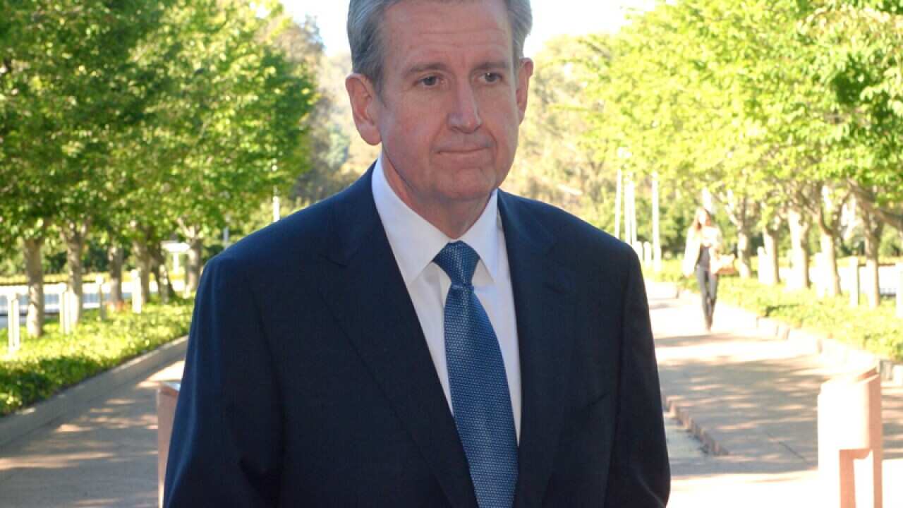 NSW Premier Barry O'Farrell arriving for the COAG meeting