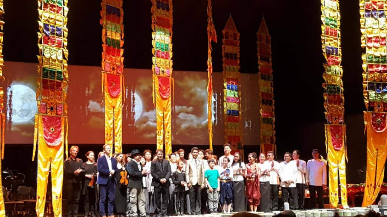 Bangsokol at Melbourne Art Center on 13th October 2017.