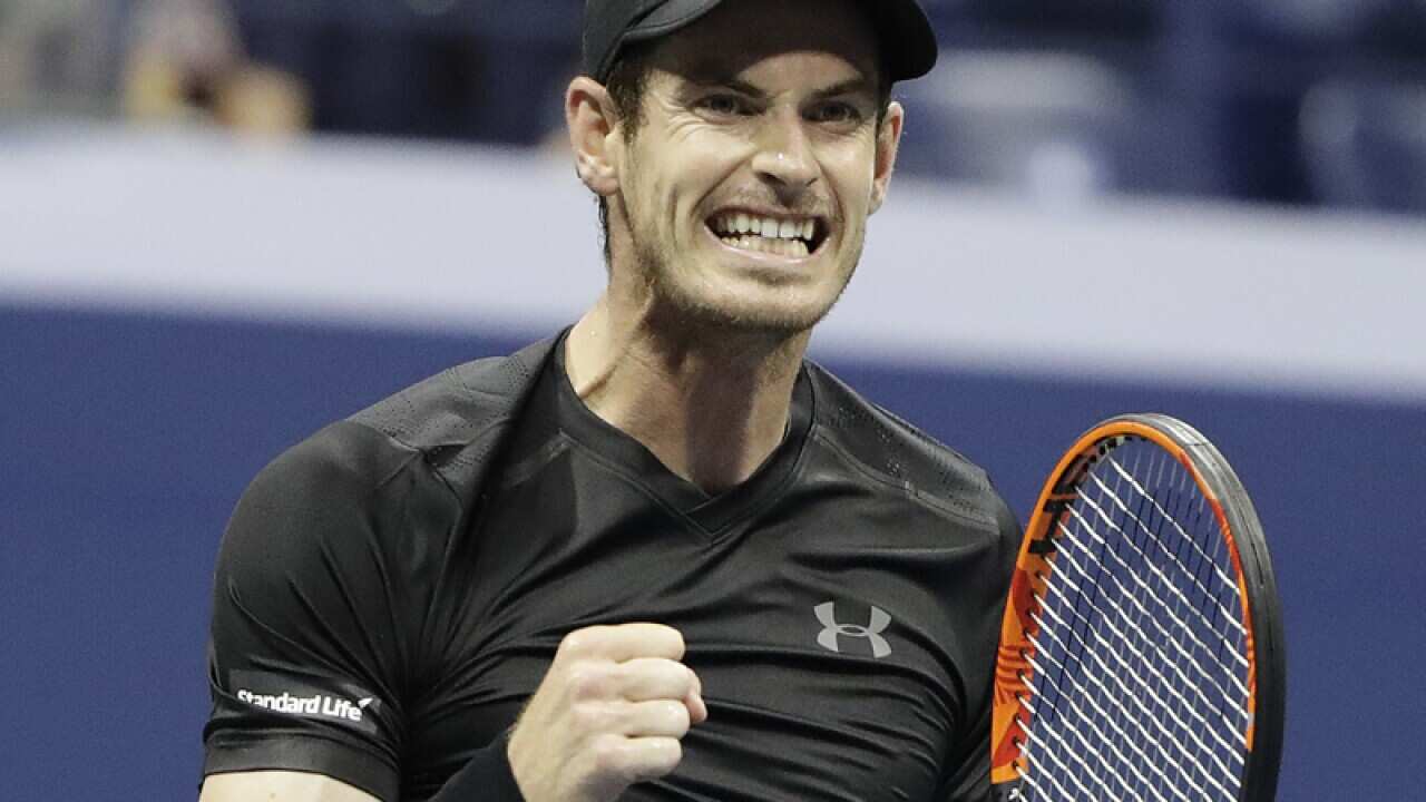 Andy Murray, of Britain