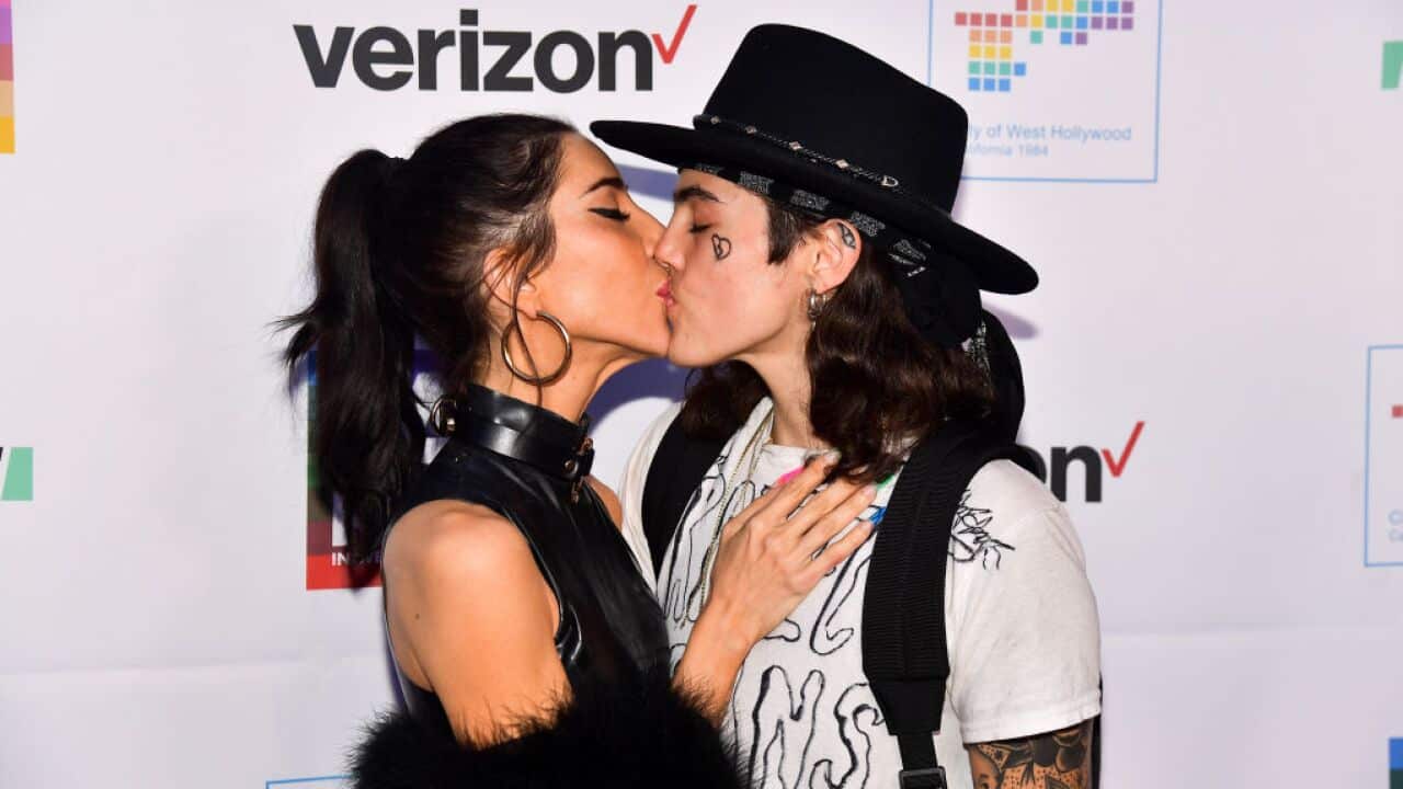 Jess Origliasso and Kai Carlton