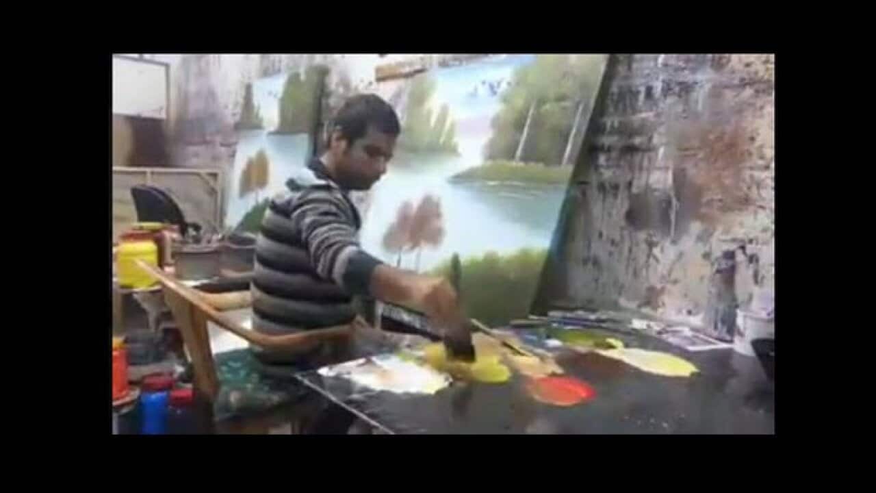 Romeo Kobani at work