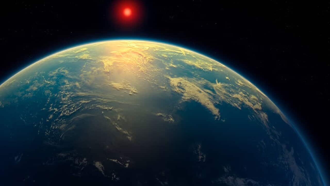 科學家發現,距地球124光年的一顆外星球可能存在生命痕跡。