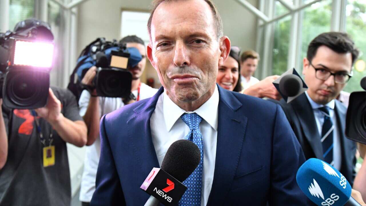 Former prime minister Tony Abbott