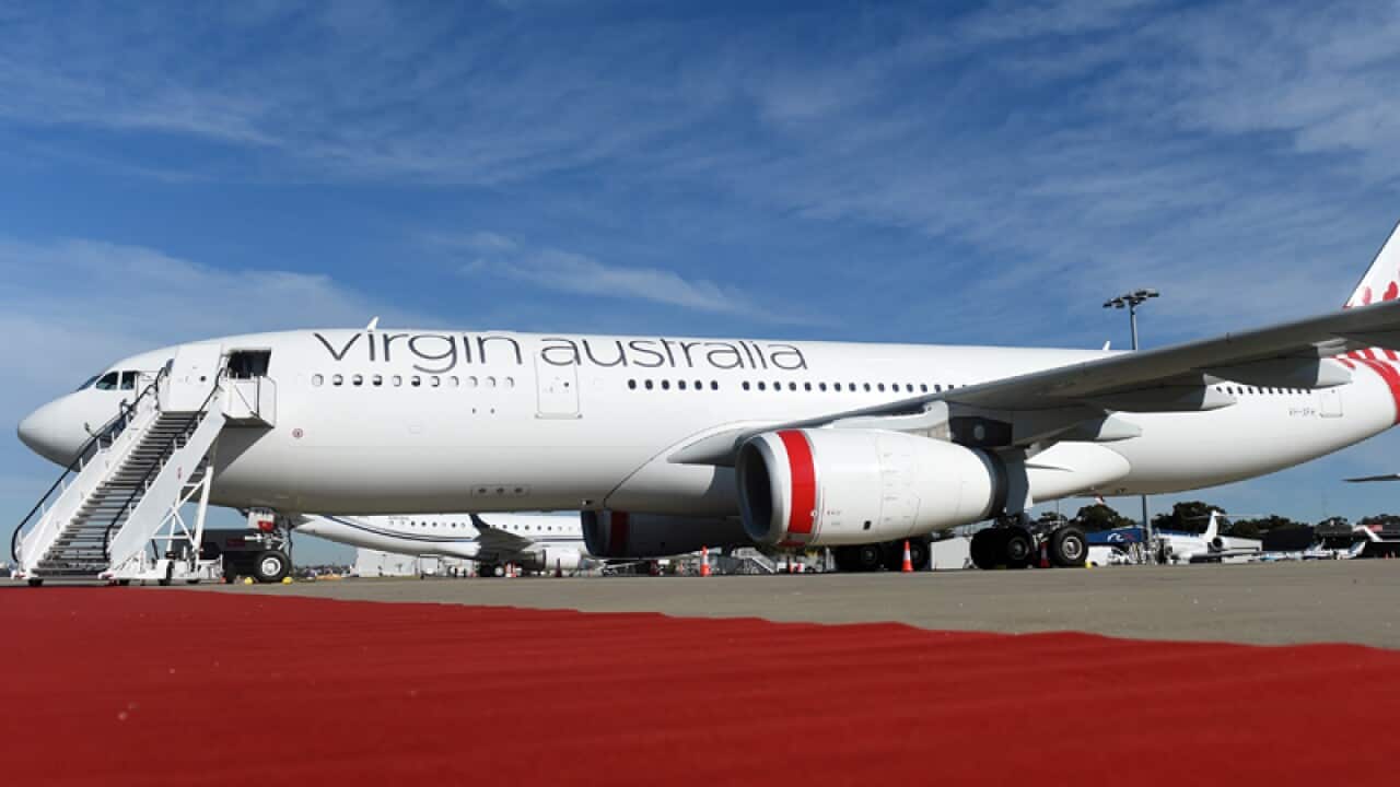 A Virgin Australia plane
