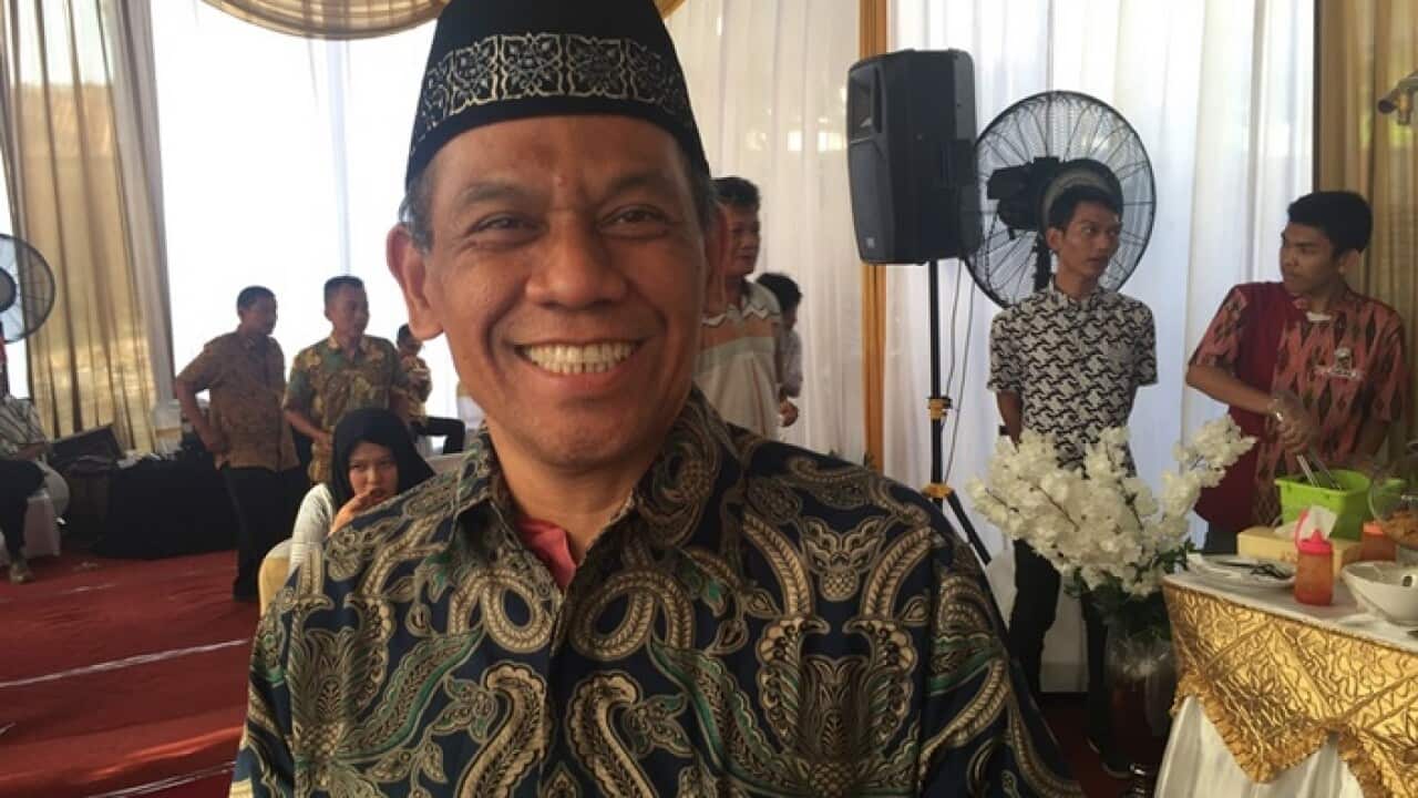 Bambang Ismanto enjoying life with his family and friends in Semarang 30 August 2019 (SBS Indonesian).