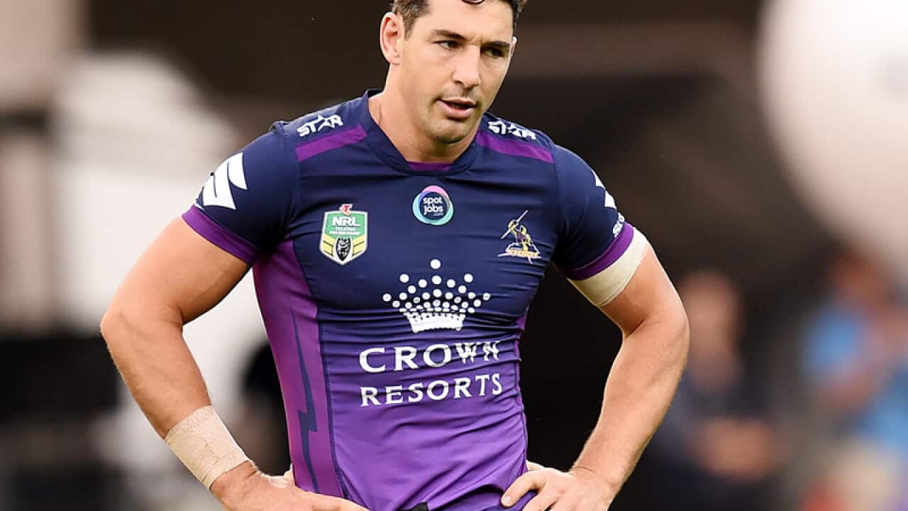 Billy Slater of the Melbourne Storm
