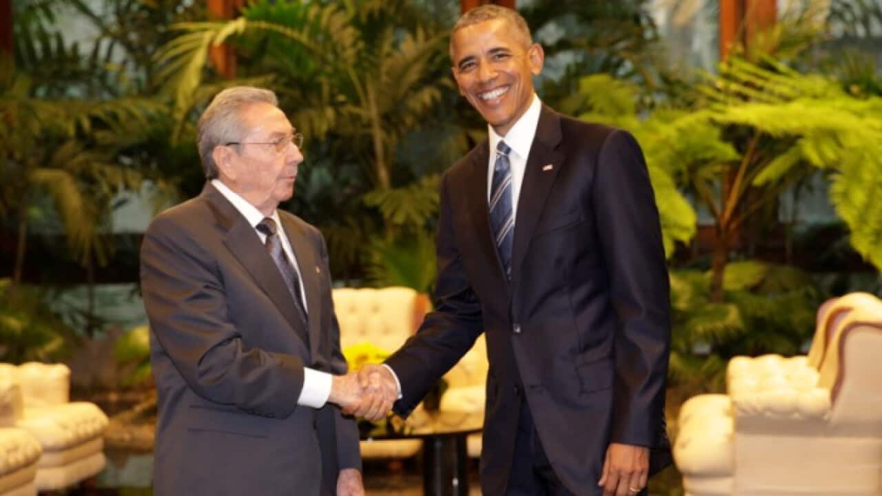 Castro and Obama