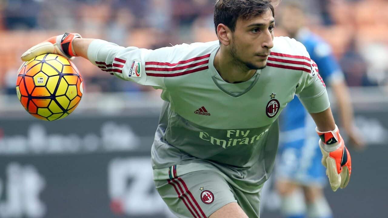 AC Milan Gianluigi Donnarumma Serie A