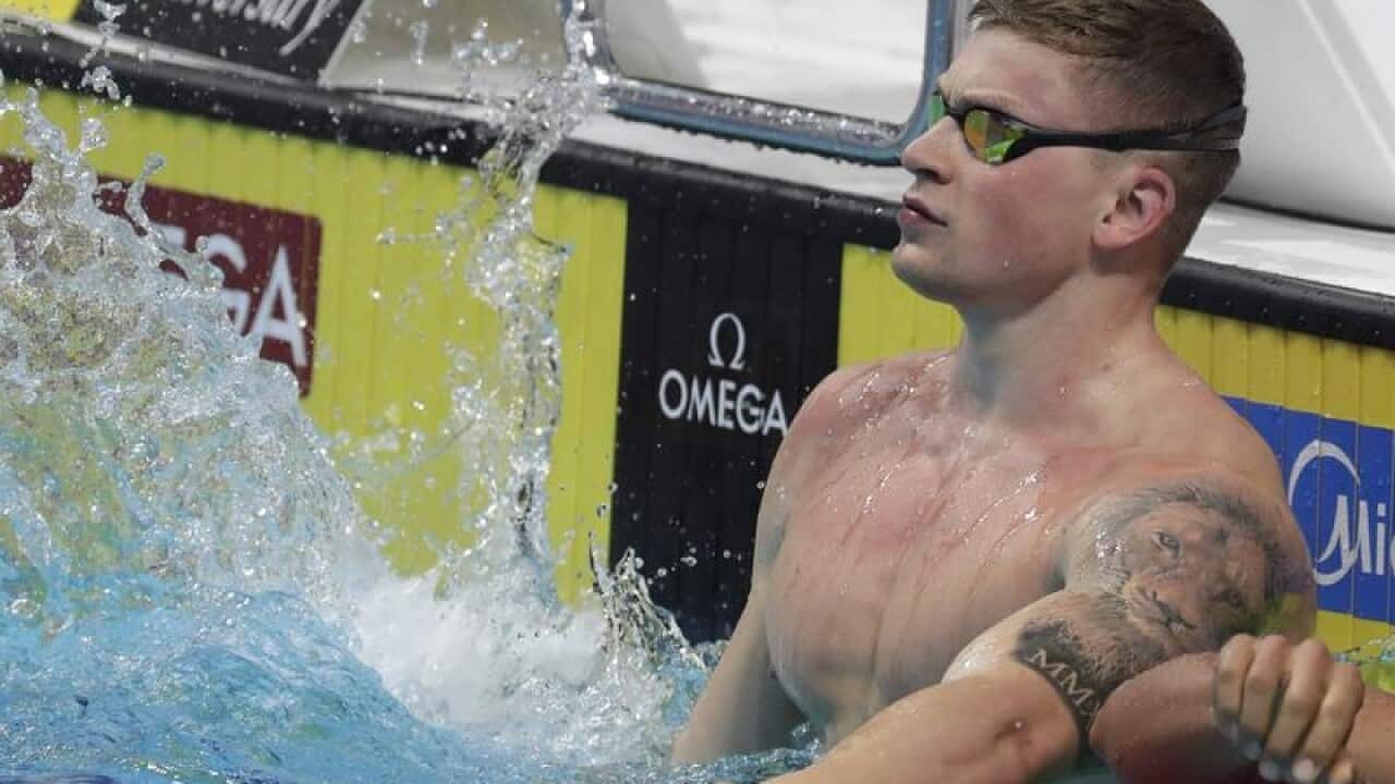 British swimmer Adam Peaty