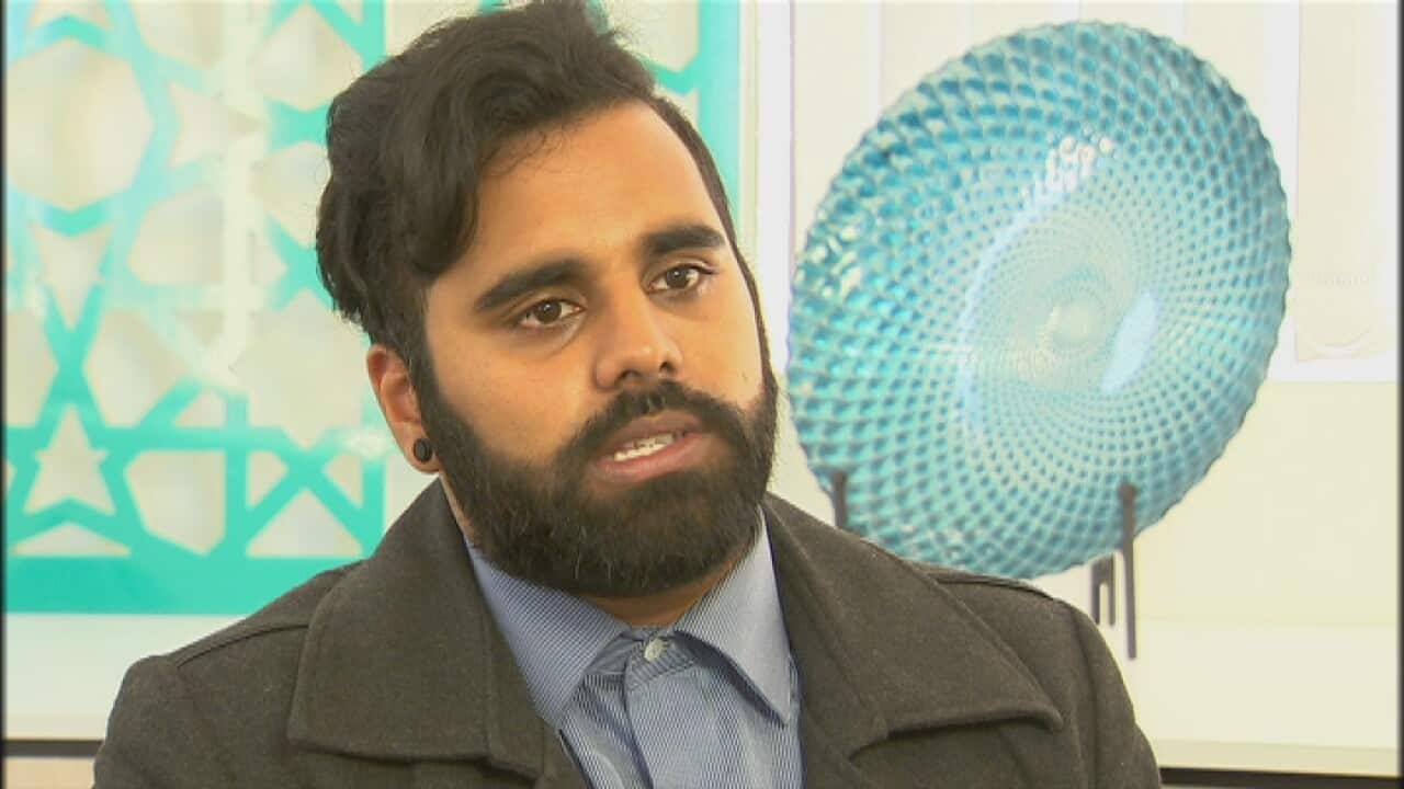 Youth transition worker Naveen Krishnasamy