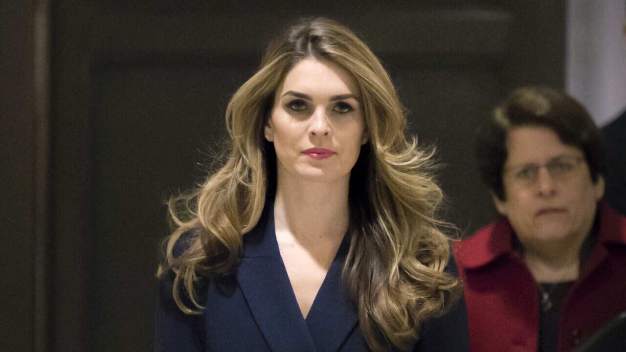 White House Communications Director Hope Hicks, one of President Trump's closest aides and advisers.