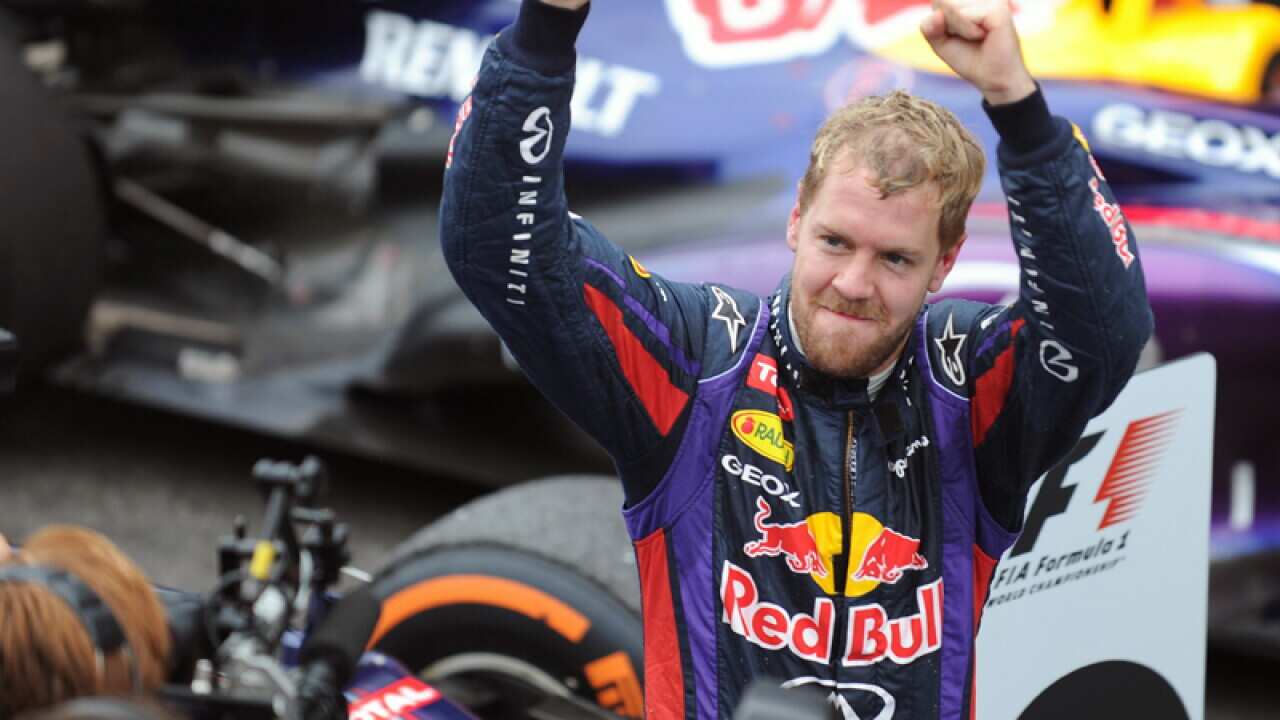 German Formula One driver Sebastian Vettel