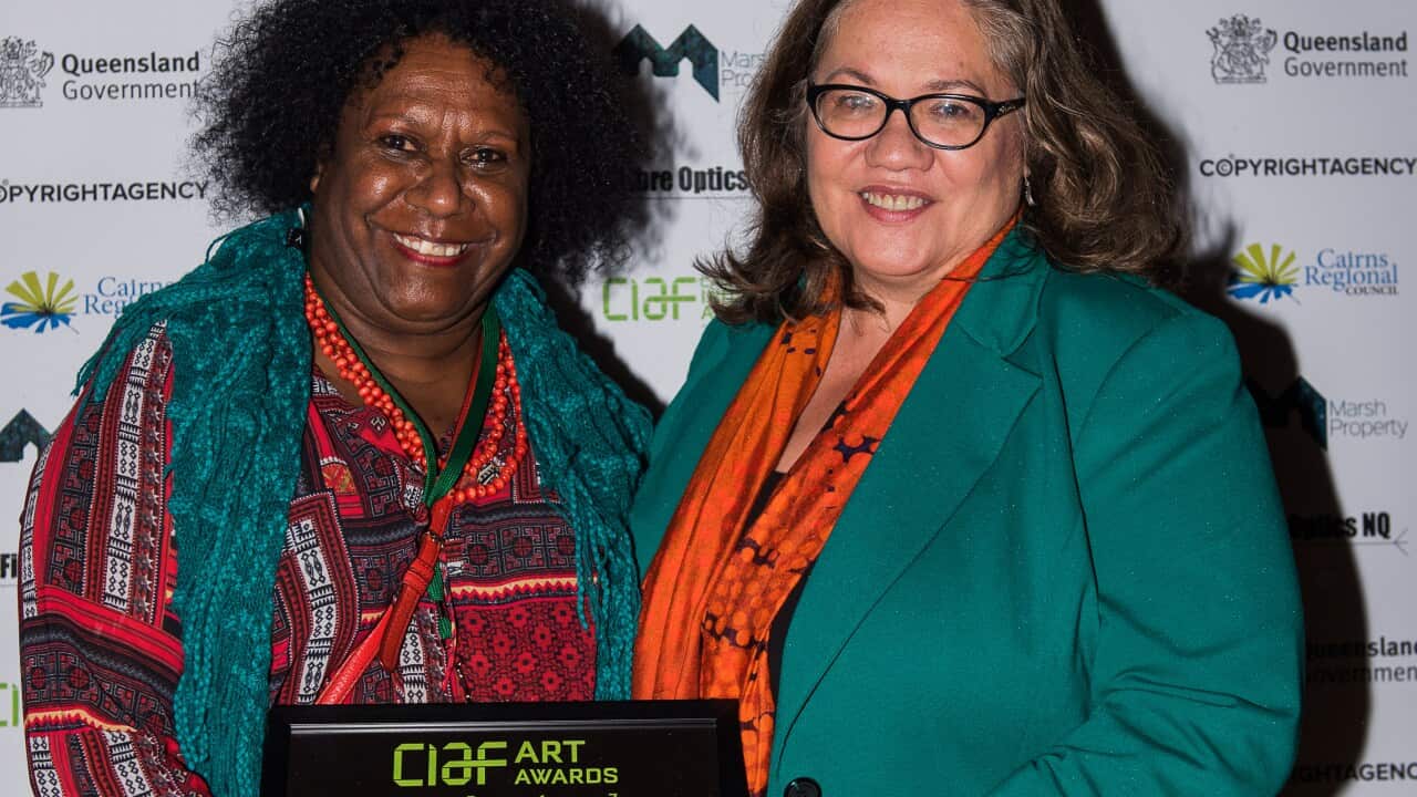 Gail Mabo and Leesa Watego