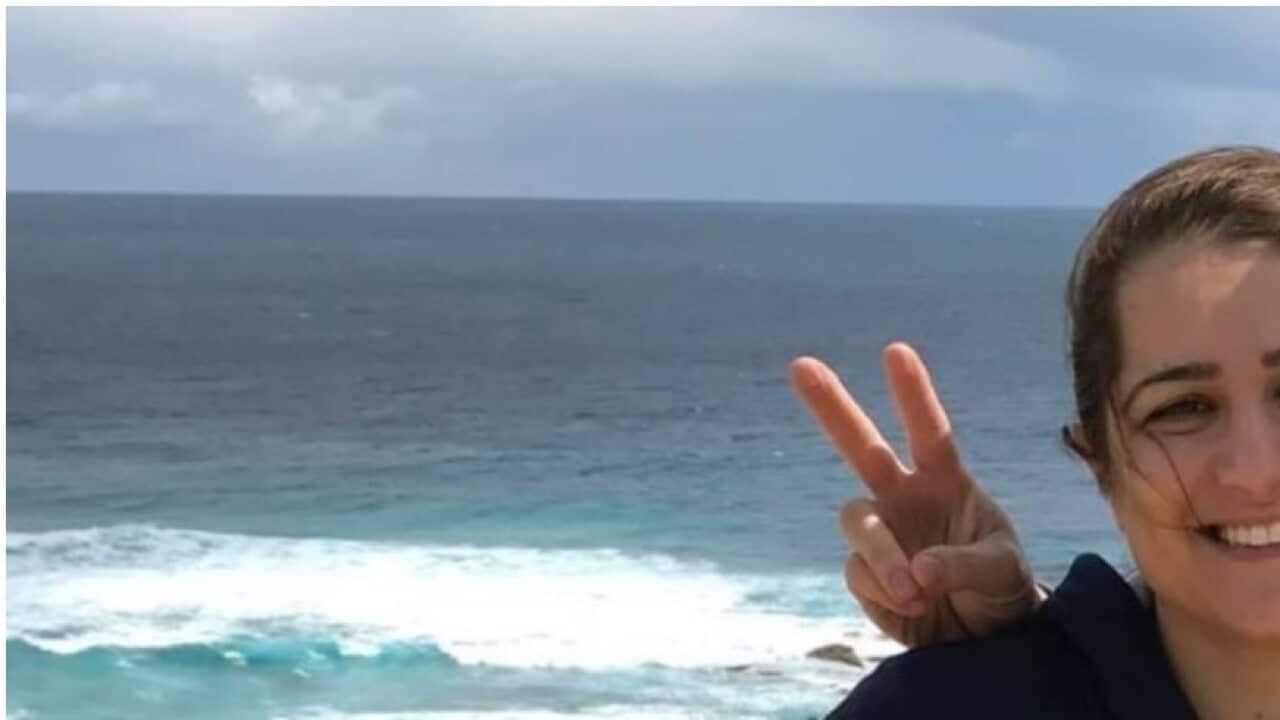 Pantea Motearefi with her family in Australia