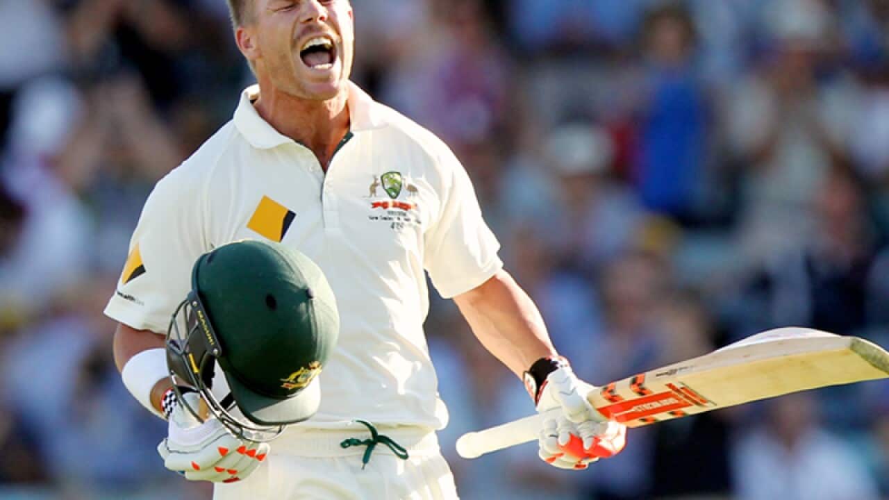 Australian batsman David Warner