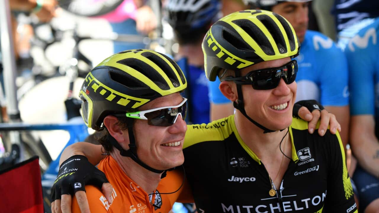 Cameron Meyer, Daryl Impey, Mitchelton-Scott, Santos Tour Down Under