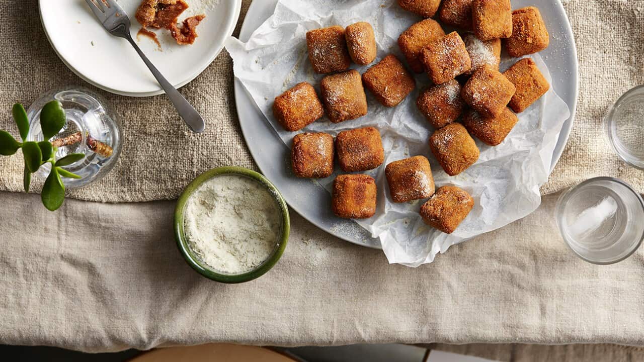 chocolate custard fritti