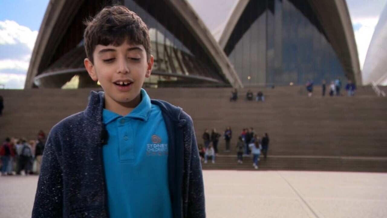 Iranian immigrant Artin is part of the Gondwana Children's Choir