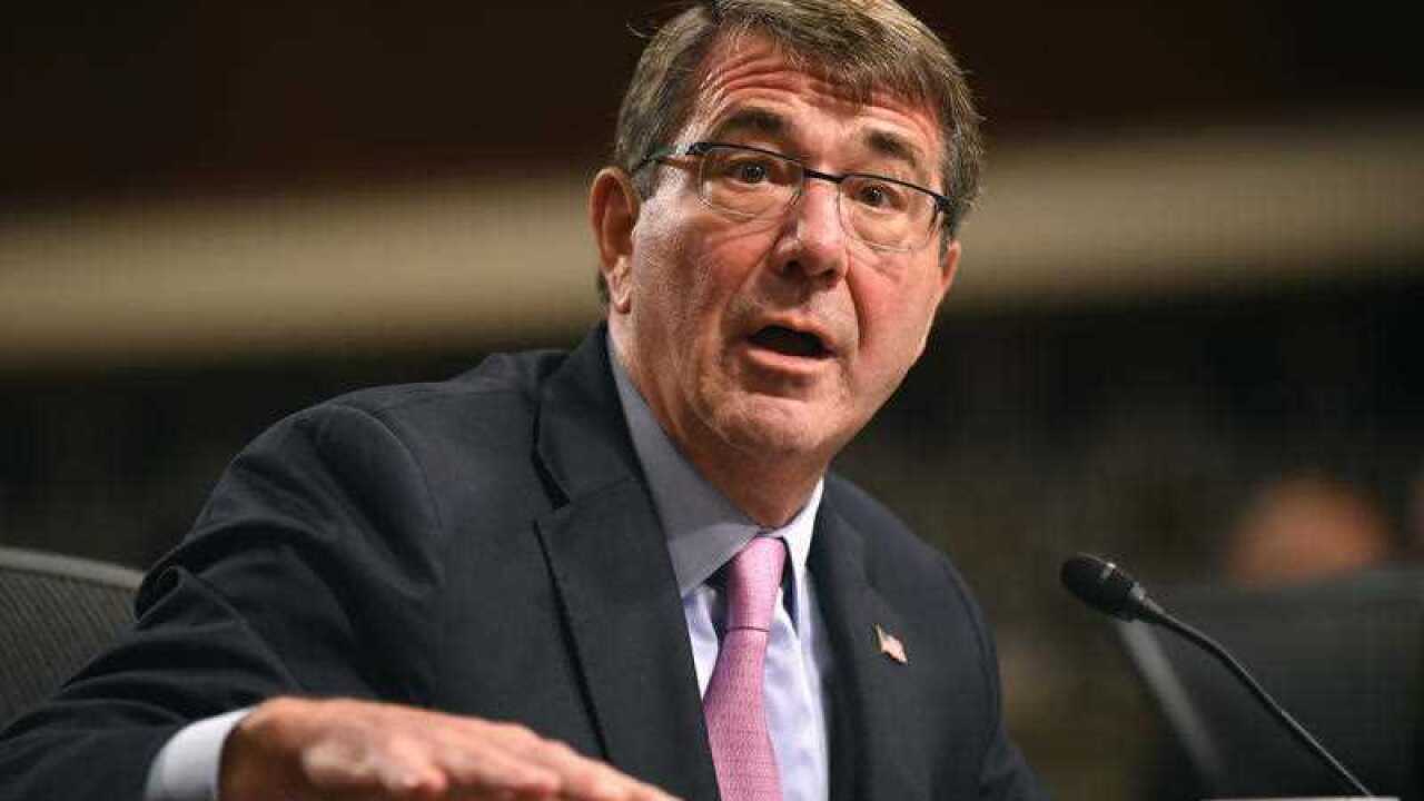 US Defense Secretary Ash Carter.
