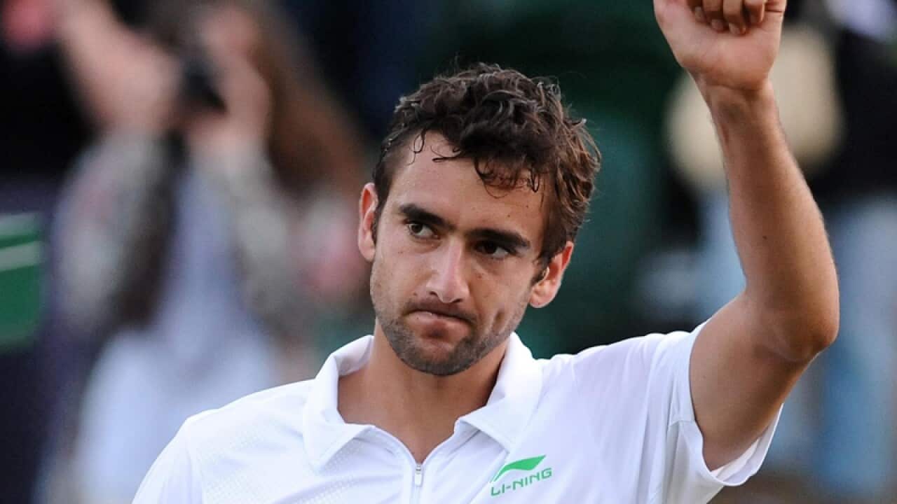 Croatia's Marin Cilic