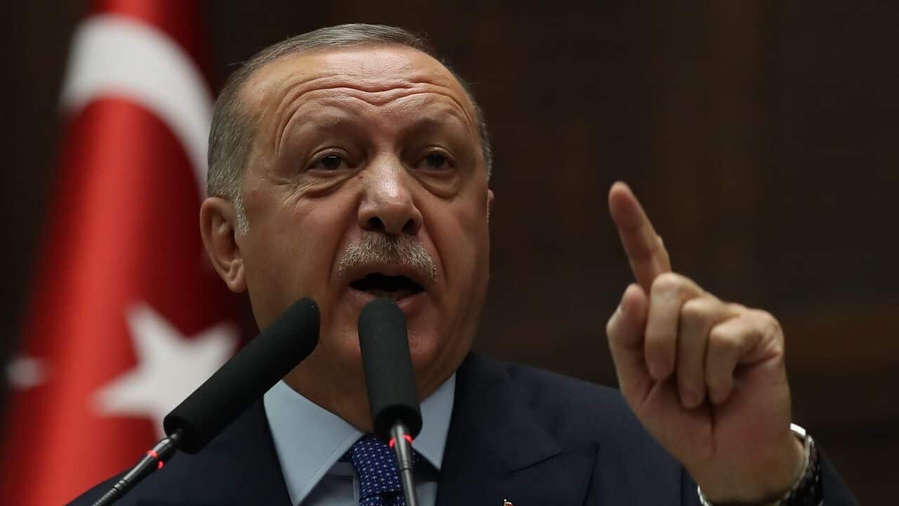Turkey's President Recep Tayyip Erdogan