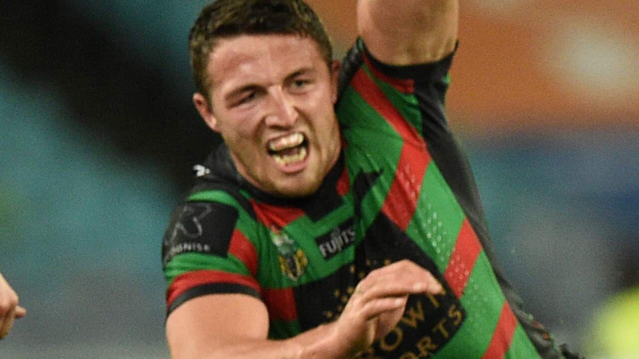 South Sydney forward Sam Burgess
