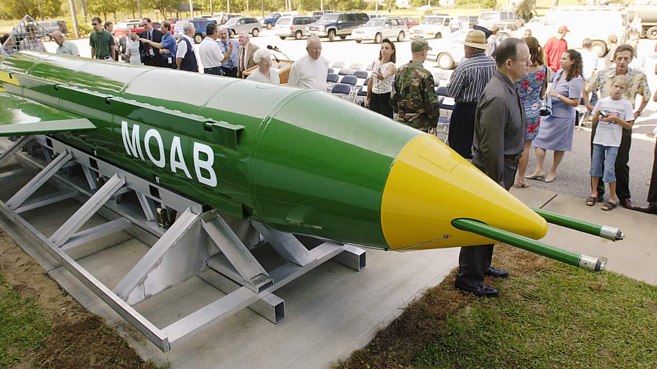 Monic Bomb What is the 'Mother of All Bombs'? | SBS News