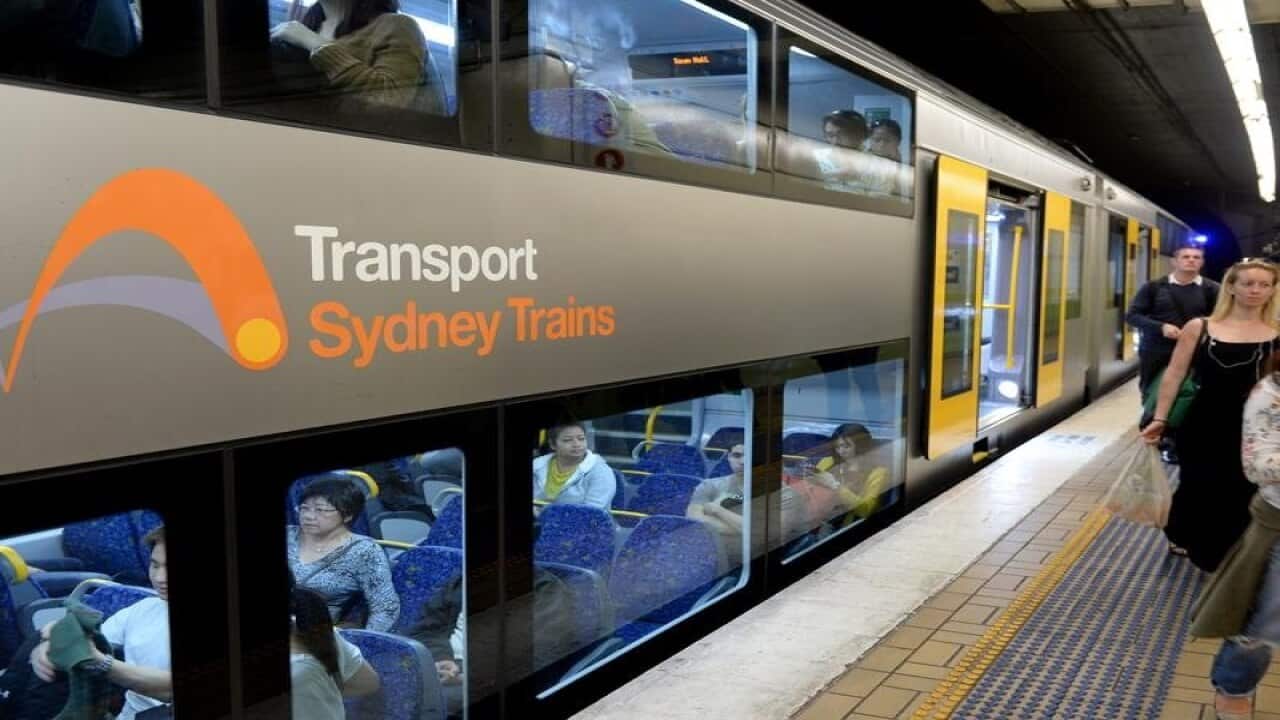 A Sydney man has been banned from the state's rail network temporarily.