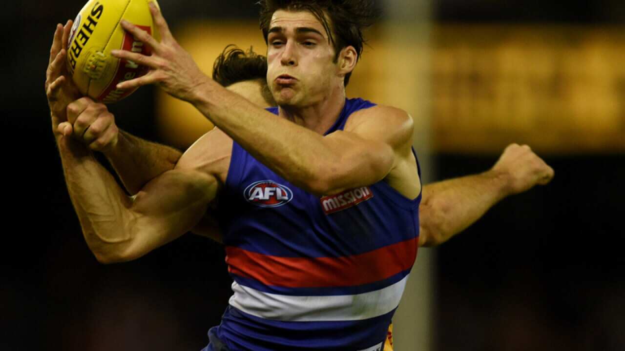 Easton Wood of the Western Bulldogs