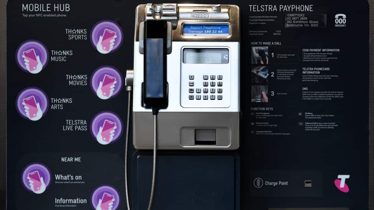 TELSTRA PAYPHONE PRESSER
