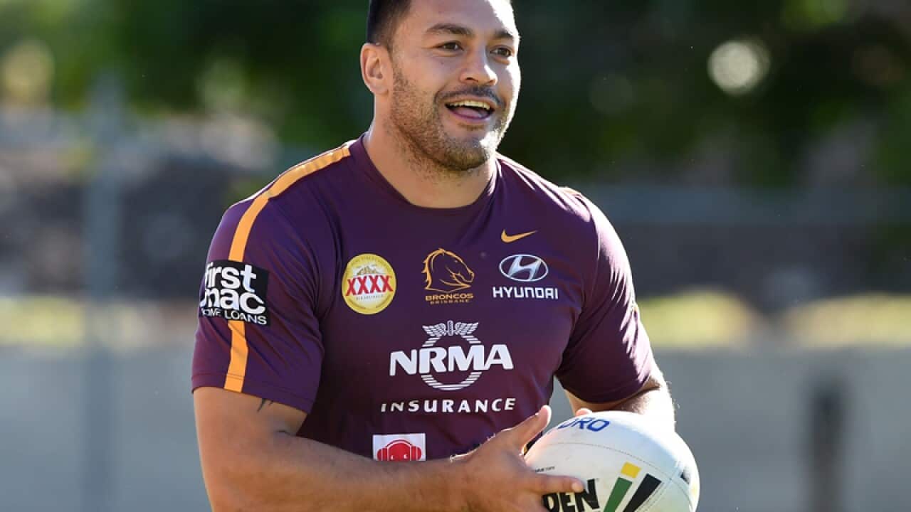 Brisbane Broncos forward Alex Glenn
