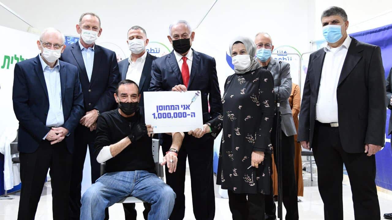 One million vaccinated in Israel