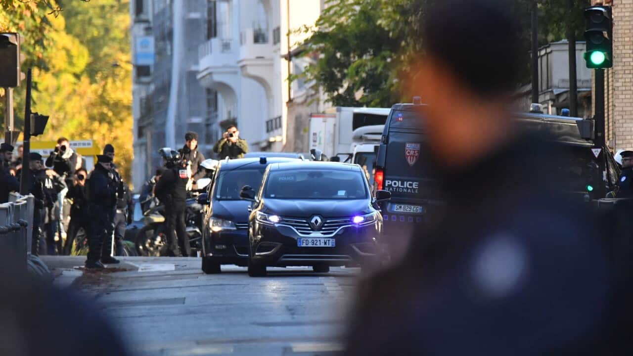 Nicolas Sarkozy Arrives at La Santé Prison - Paris
