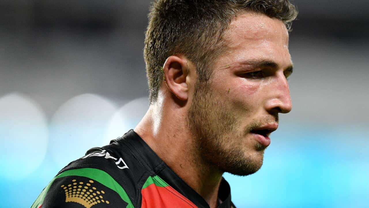 Sam Burgess of the Rabbitohs