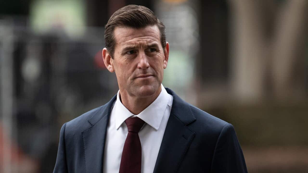 Ben Roberts-Smith arrives at the Federal Court in Sydney, Tuesday, 15 June, 2021.