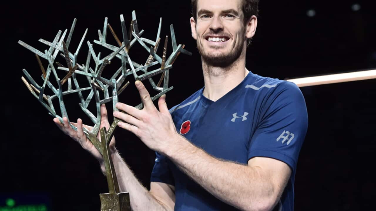 British tennis player Andy Murray
