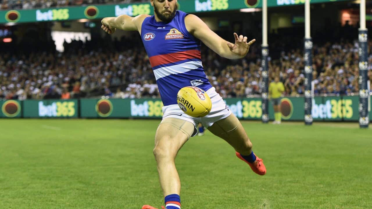 Western Bulldogs player Matthew Suckling