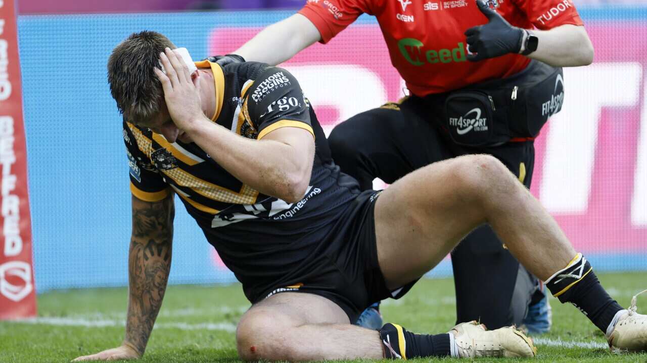 Betfred Süper Lig'de Leeds Rhinos - Castleford Tigers maçı -- St. James' Park