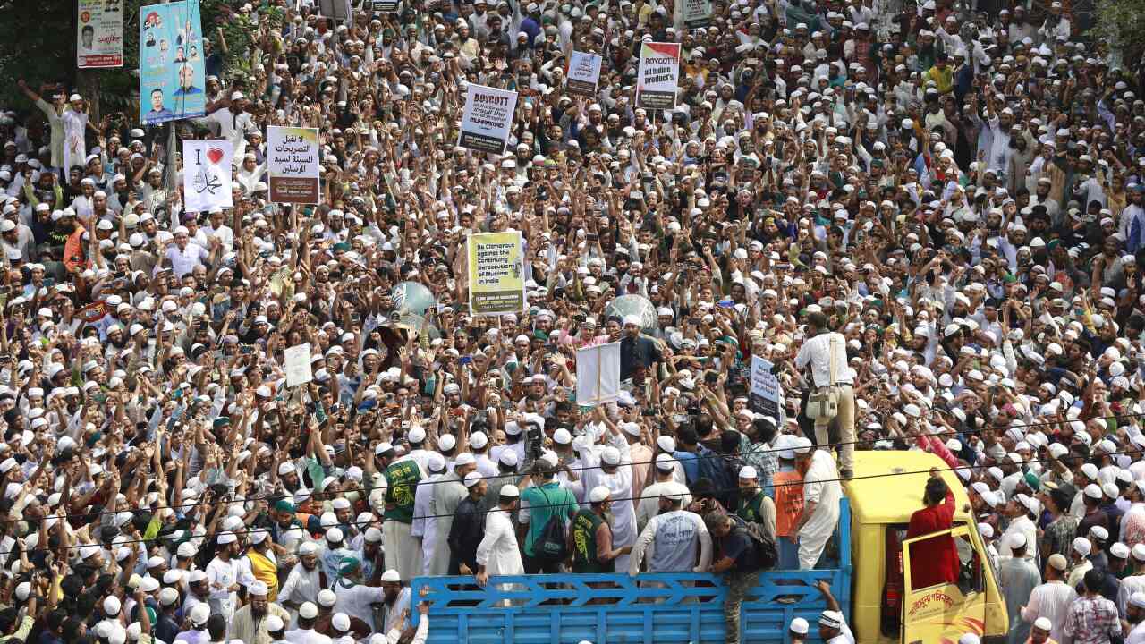 Anti-Indian Protest - Bangladesh