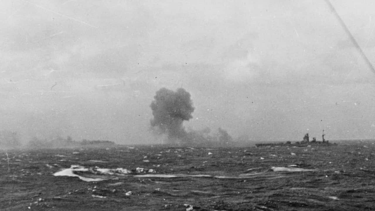Rodney fires salvos at Bismarck